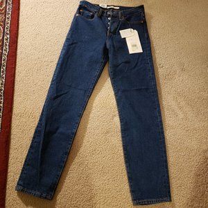 Levi's high rise premium wedgie jeans original style